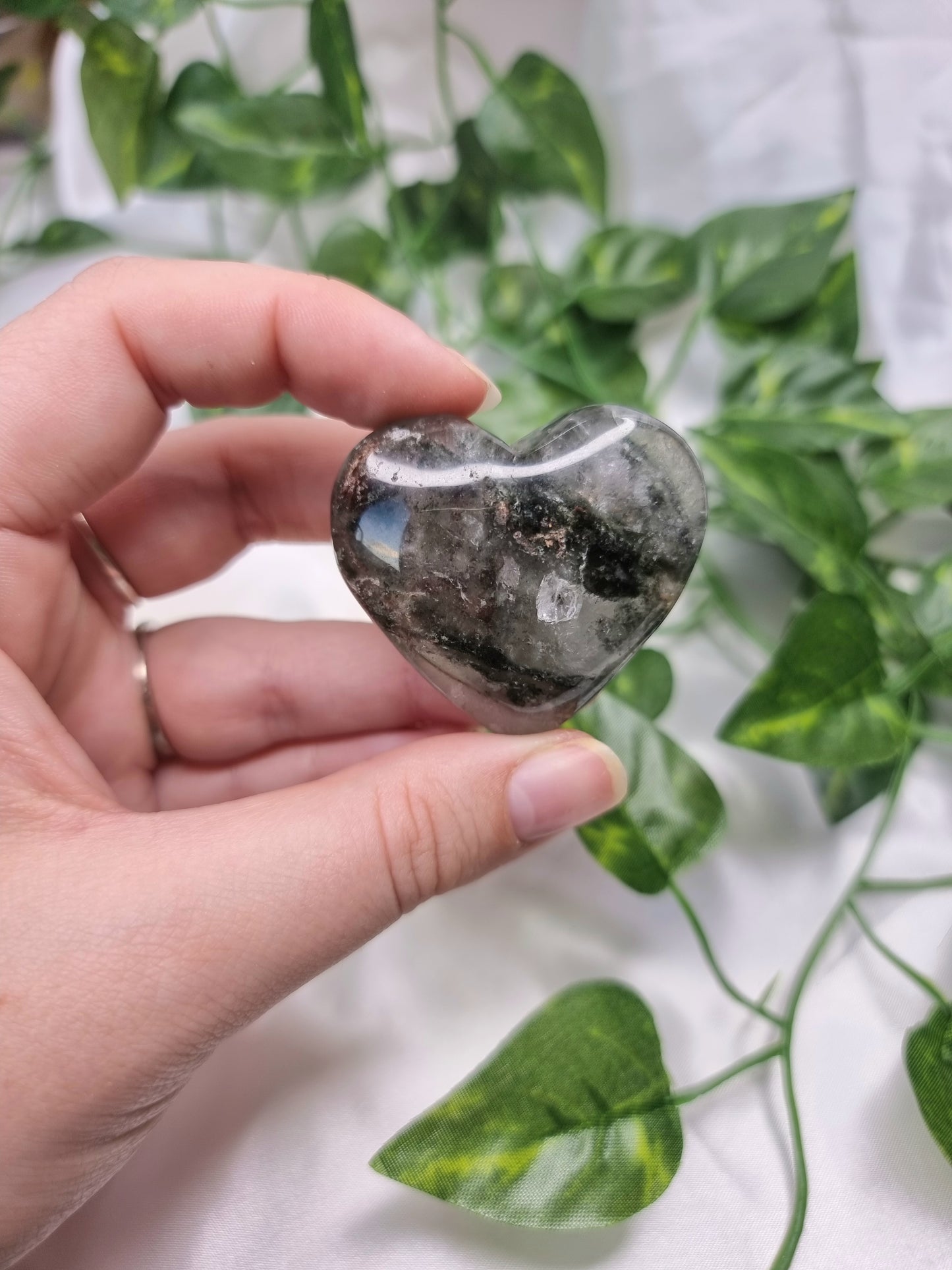Garden Quartz Heart #3