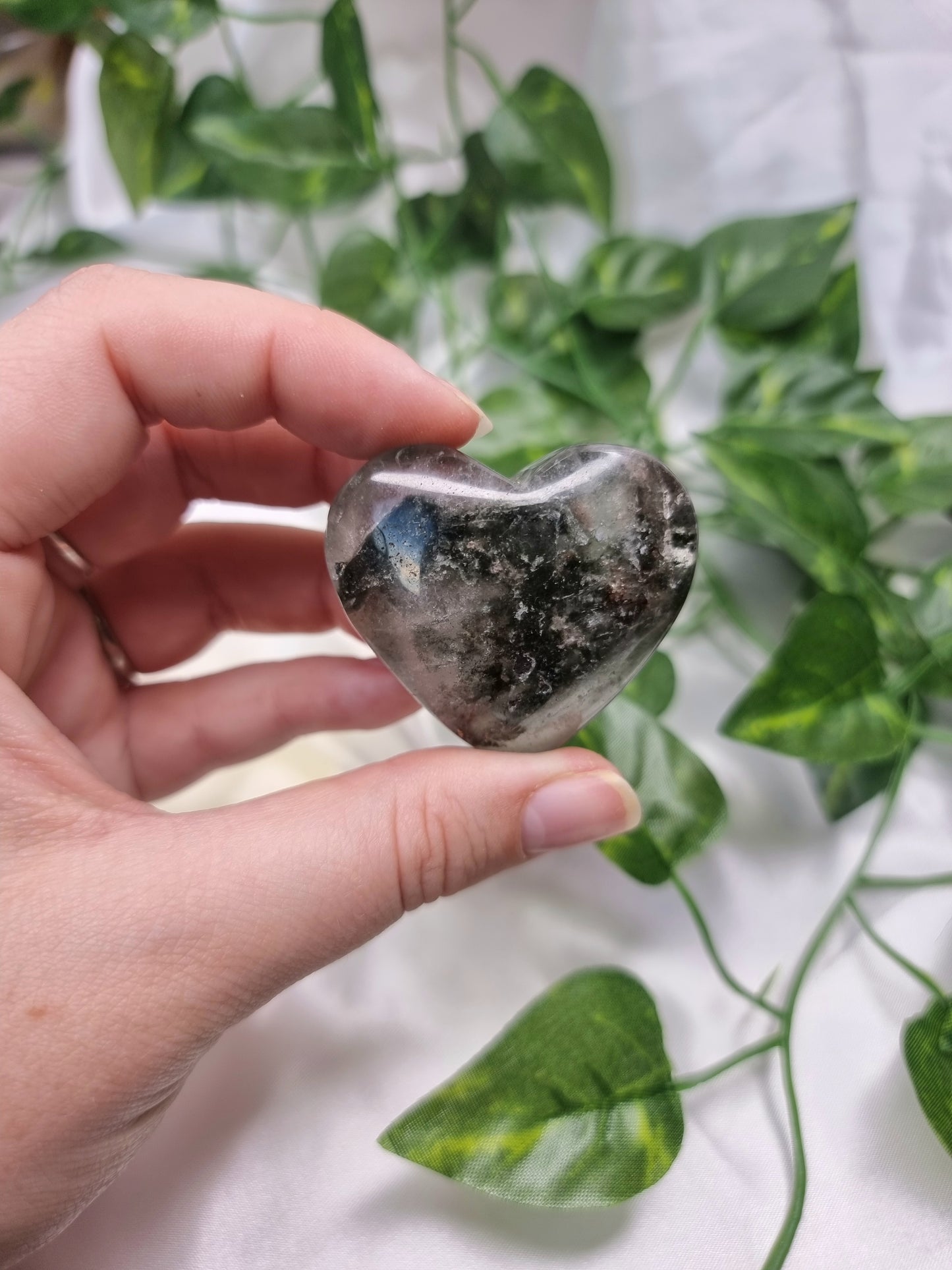 Garden Quartz Heart #3