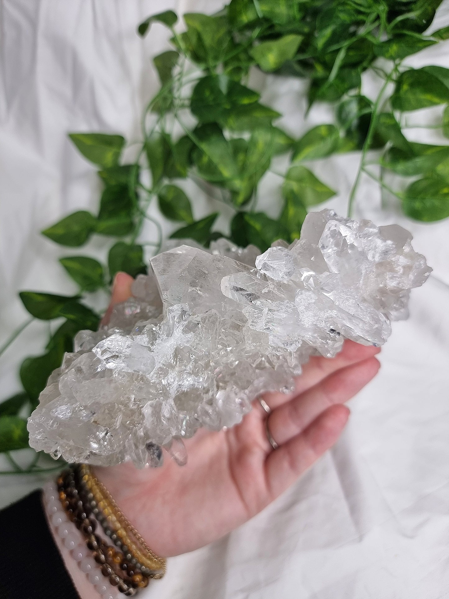 Large Clear Quartz Cluster