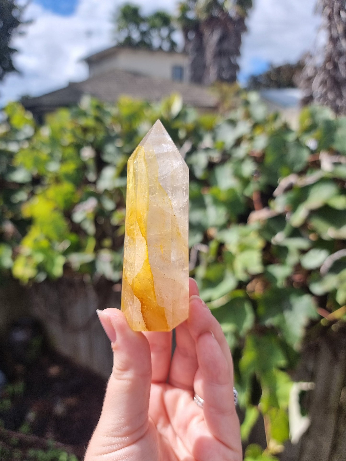 Golden Healer Quartz Point #1