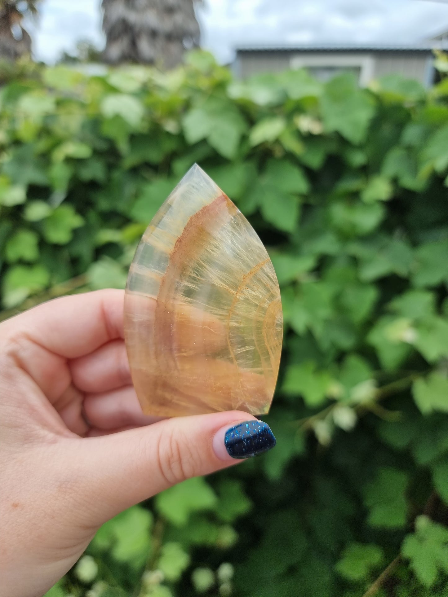 Yellow Fluorite Flame 2