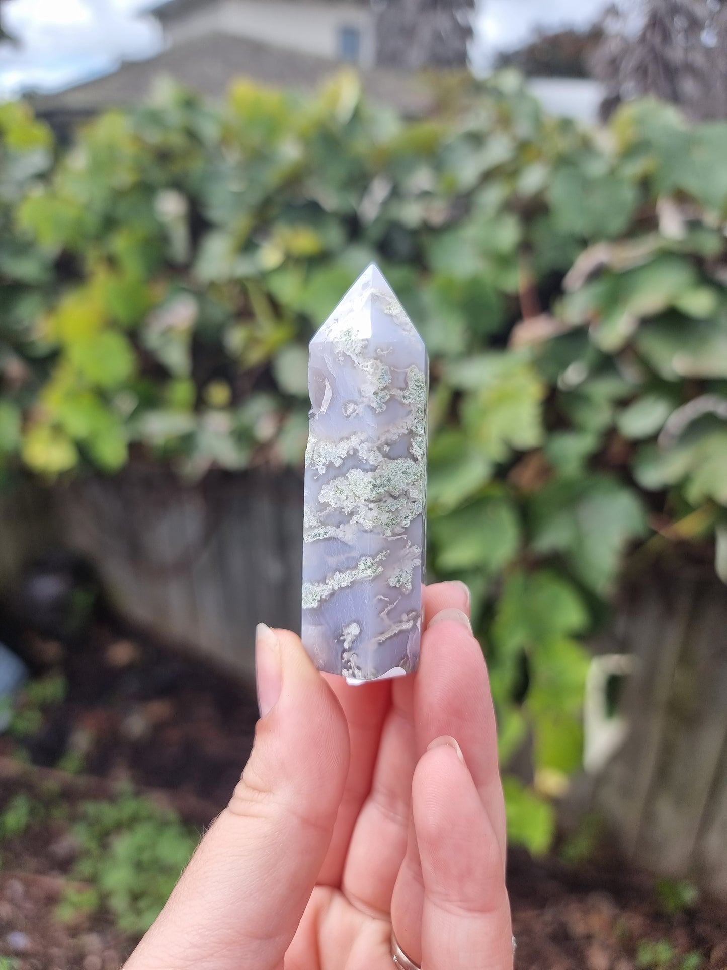 Small Moss Agate Point #2