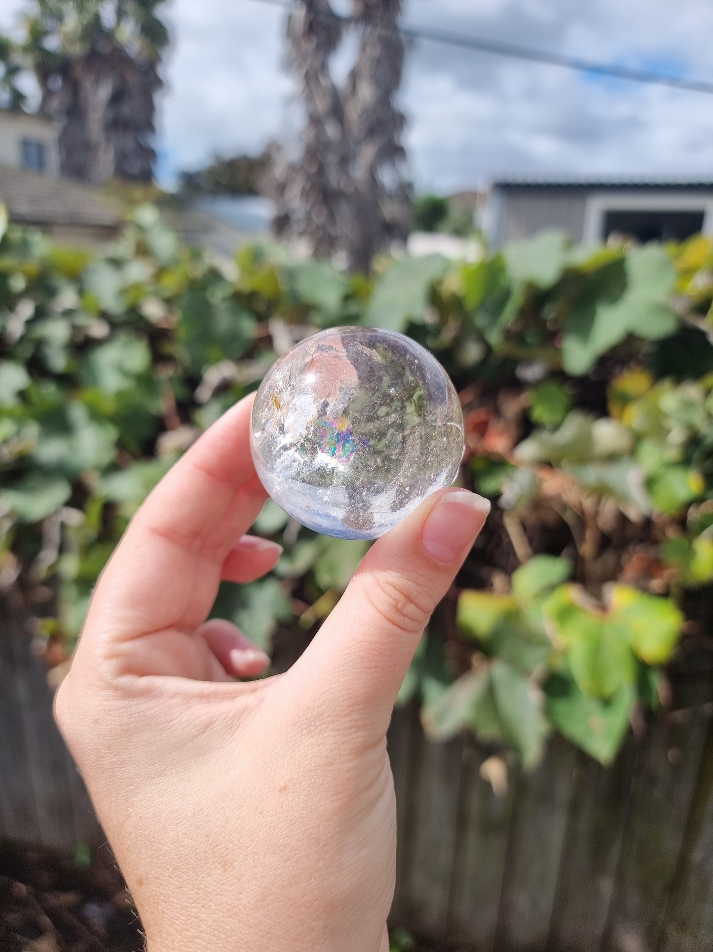 Clear Quartz Sphere #1