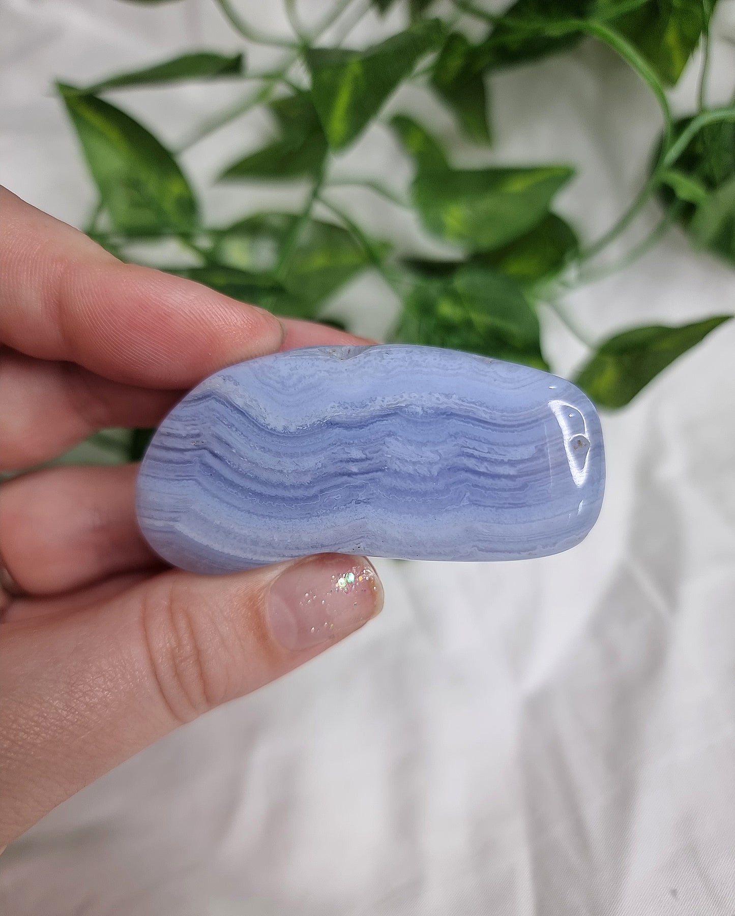 Blue Lace Agate XL Tumble #5