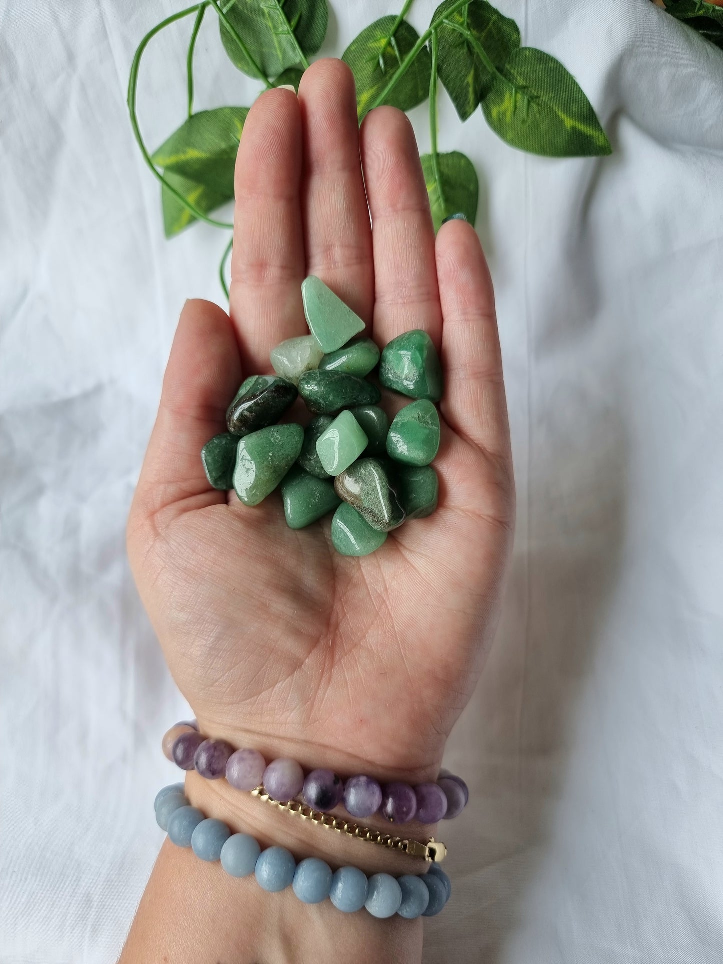 Small Green Aventurine Tumbles