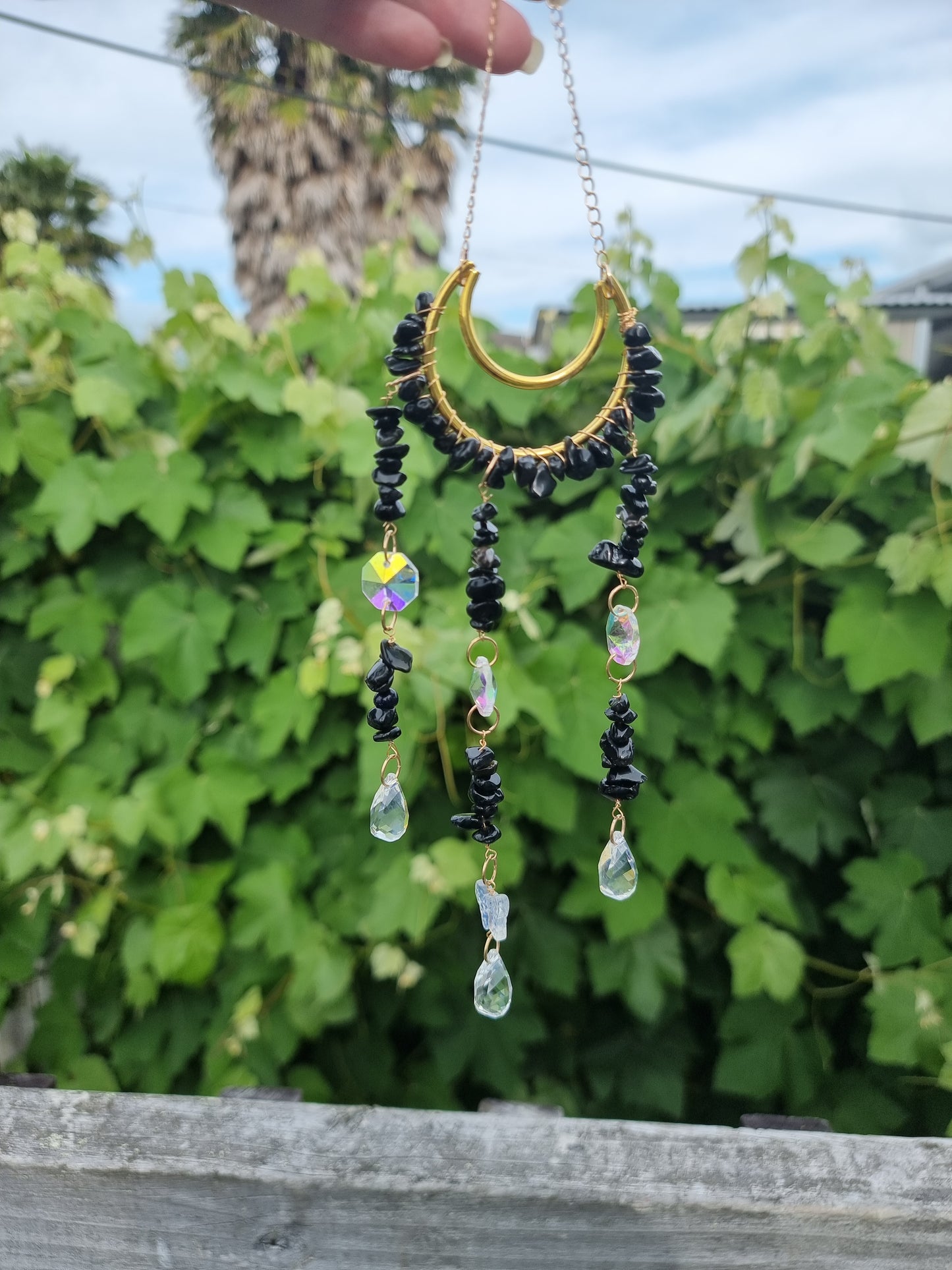 Cresent Moon Suncatcher