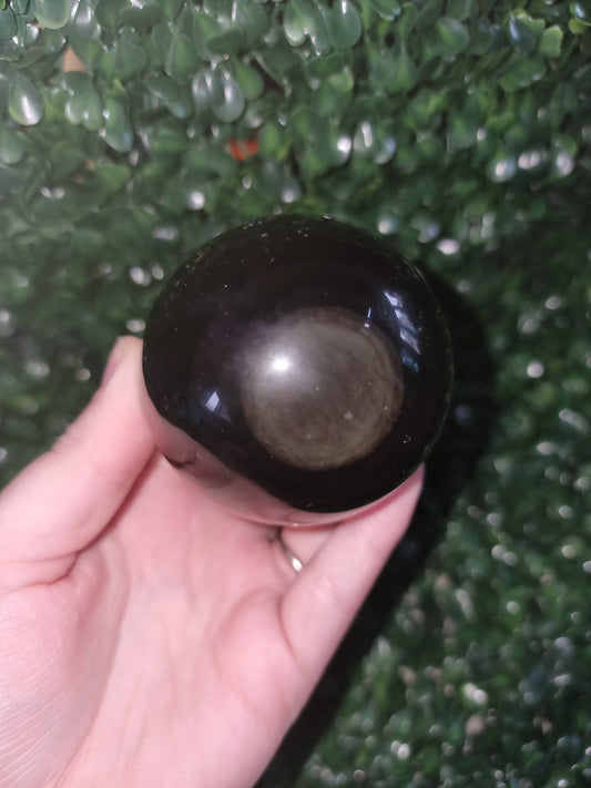 Rainbow Obsidian Sphere #2