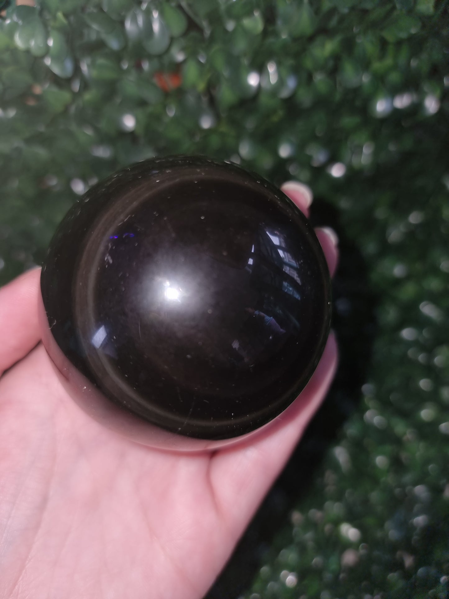 Rainbow Obsidian Sphere #2