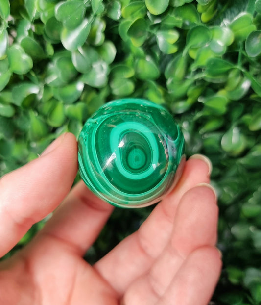 Malachite Sphere 2