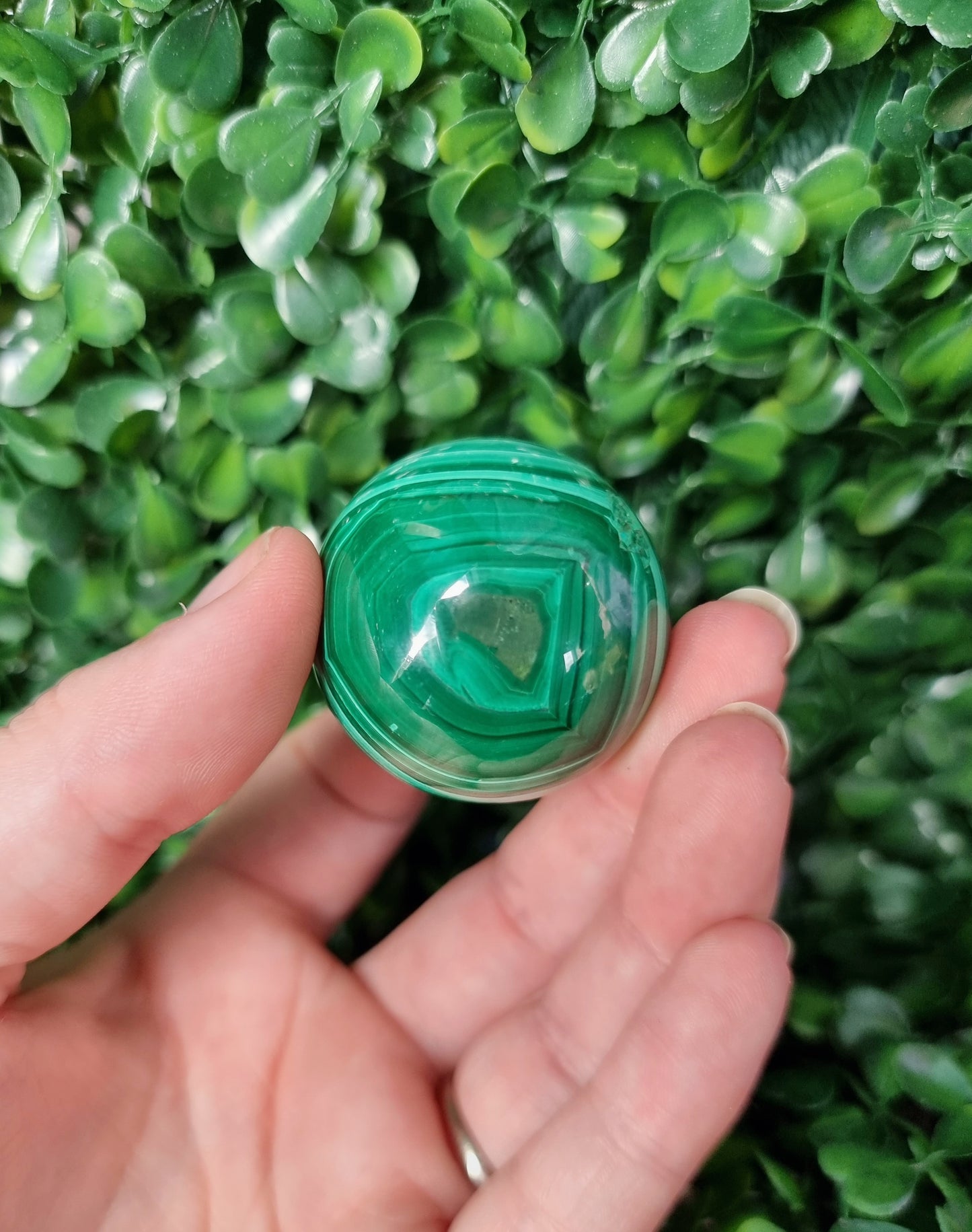 Malachite Sphere 2