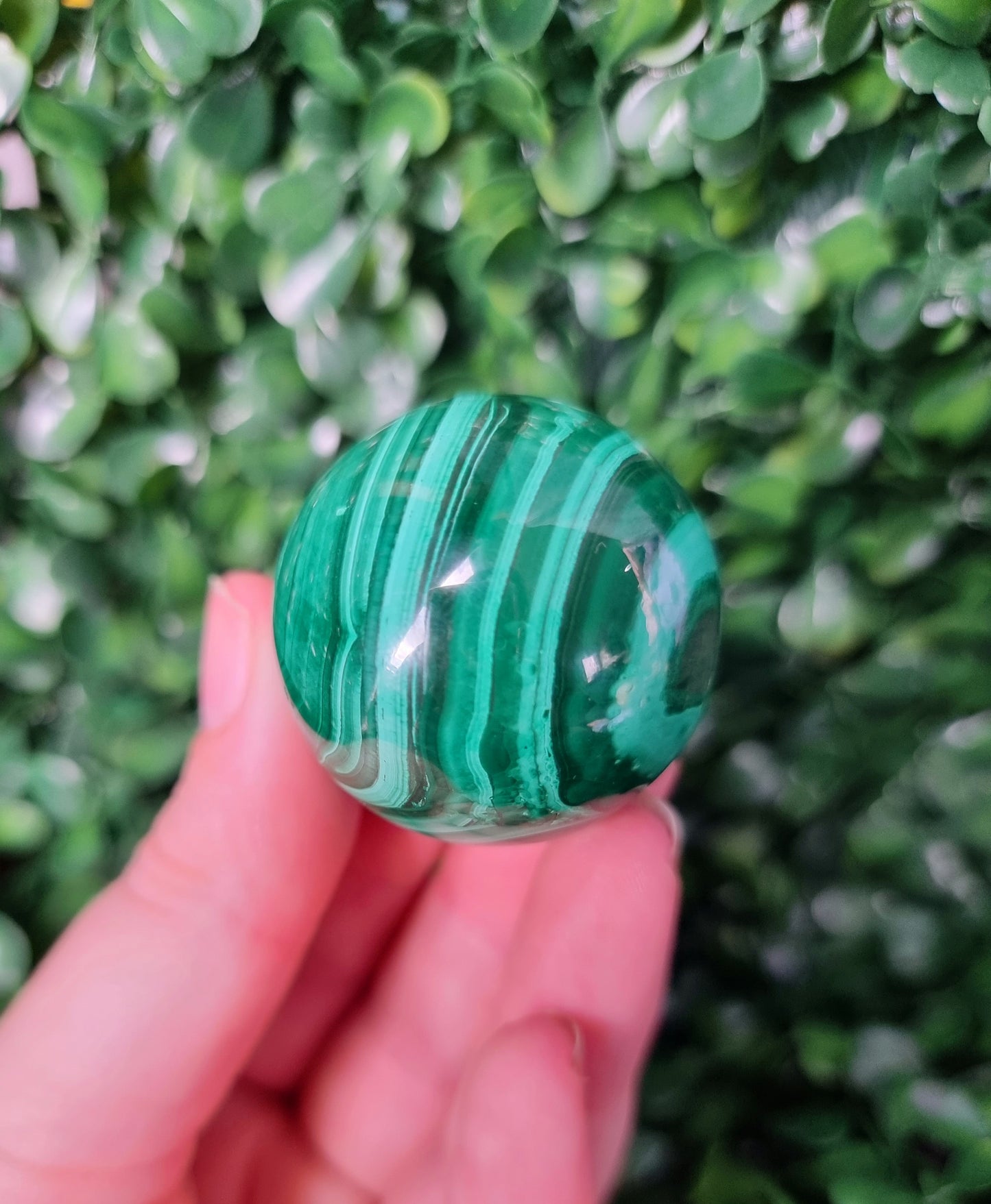 Malachite Sphere 2