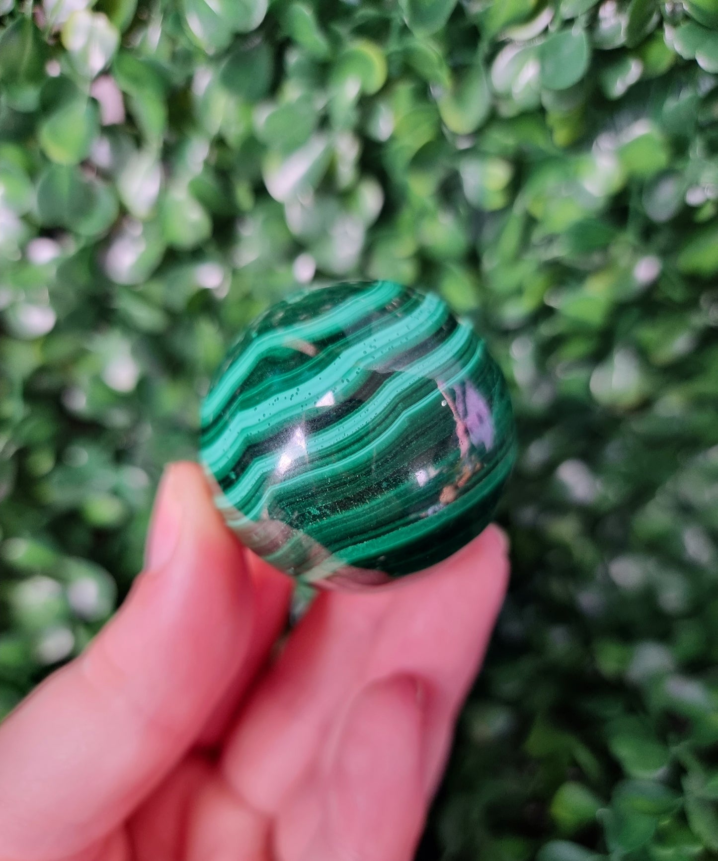 Malachite Sphere 1