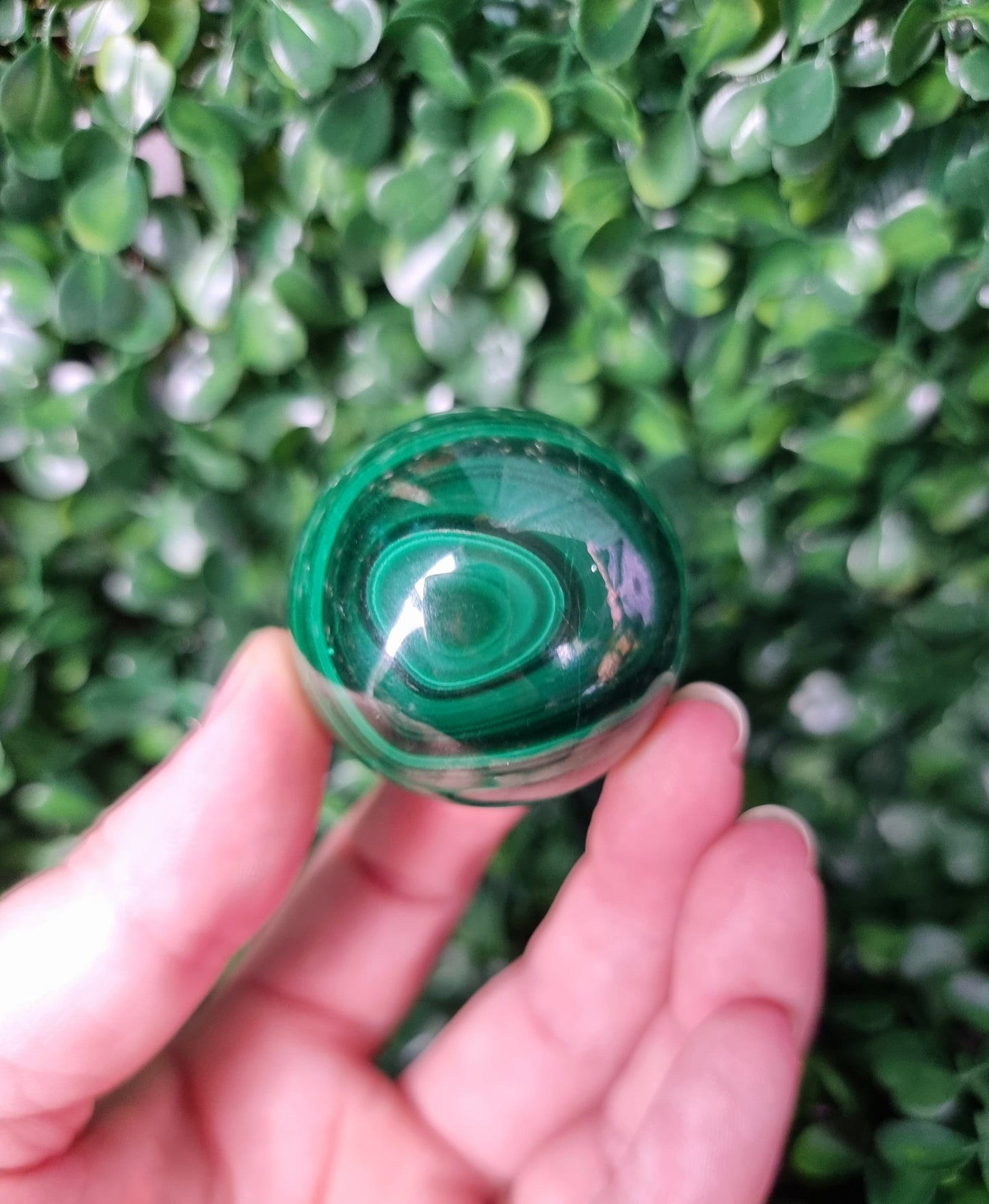 Malachite Sphere 1