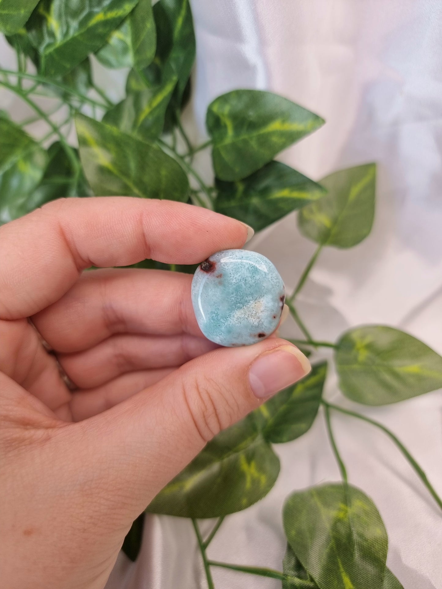 Larimar Small Flatstone #1