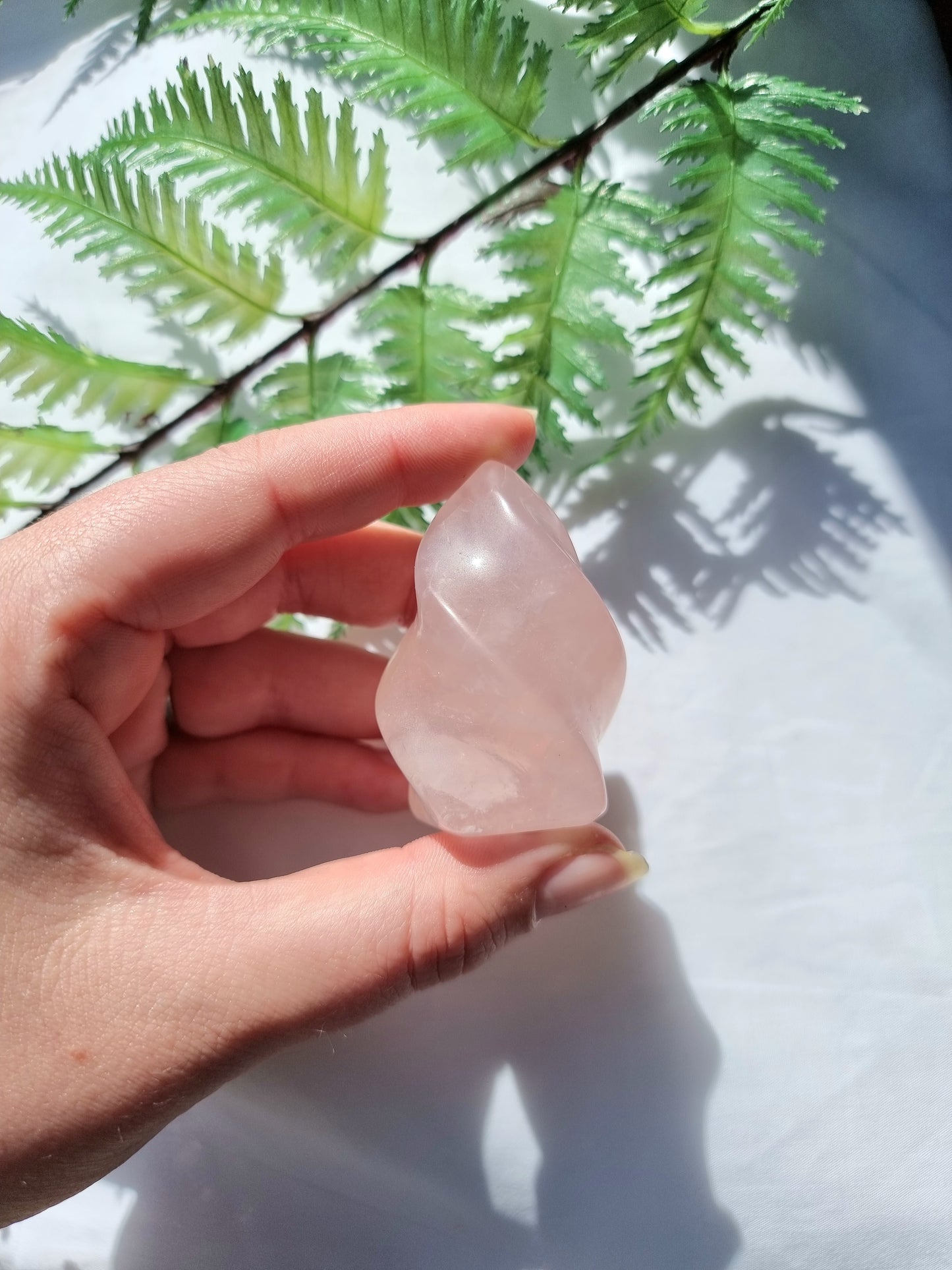 Rose Quartz Small Flame