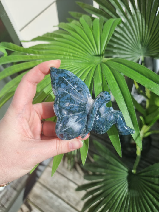 Moss Agate Fairy