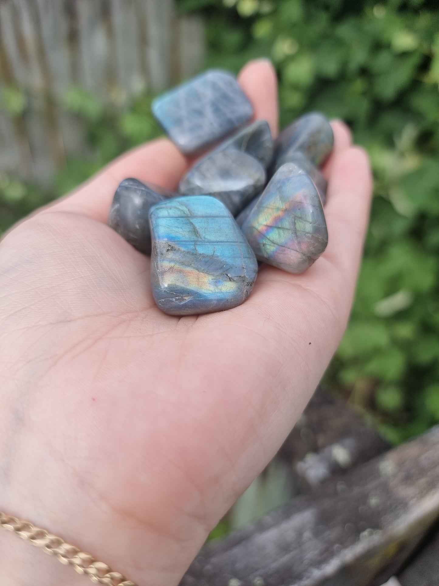 High Quality Labradorite Tumbles