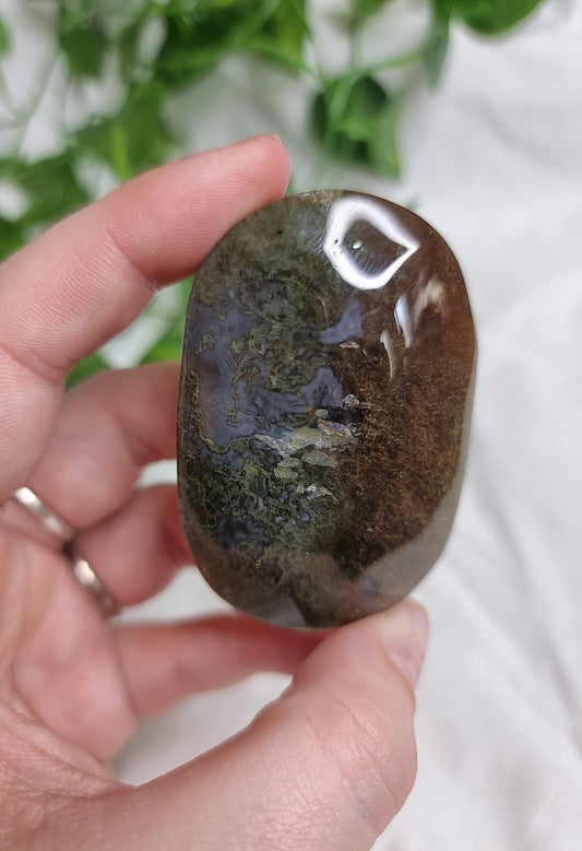 Moss Agate Palm #5