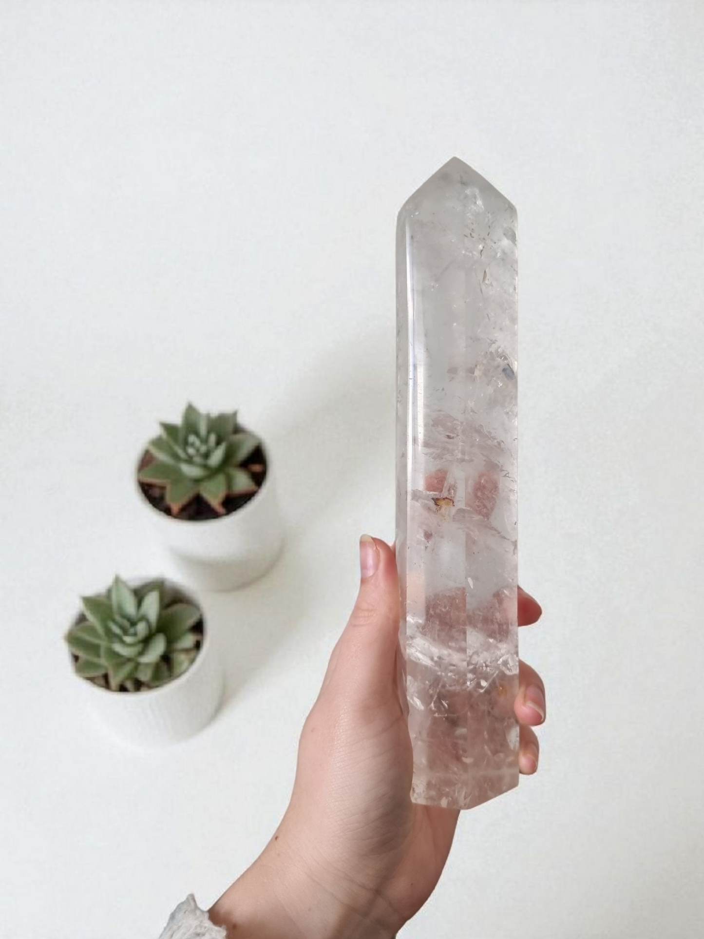 Clear Quartz Tower