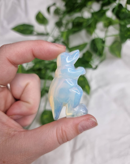 Opalite Dinosaur Carving