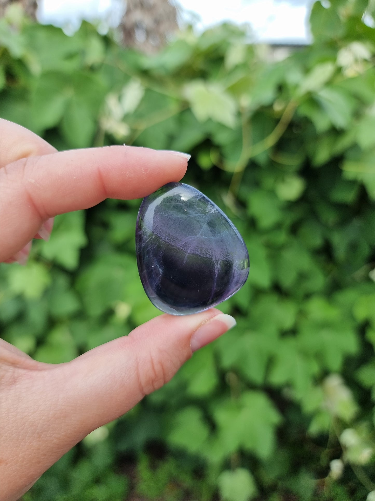Rainbow Fluorite Flatstone #3