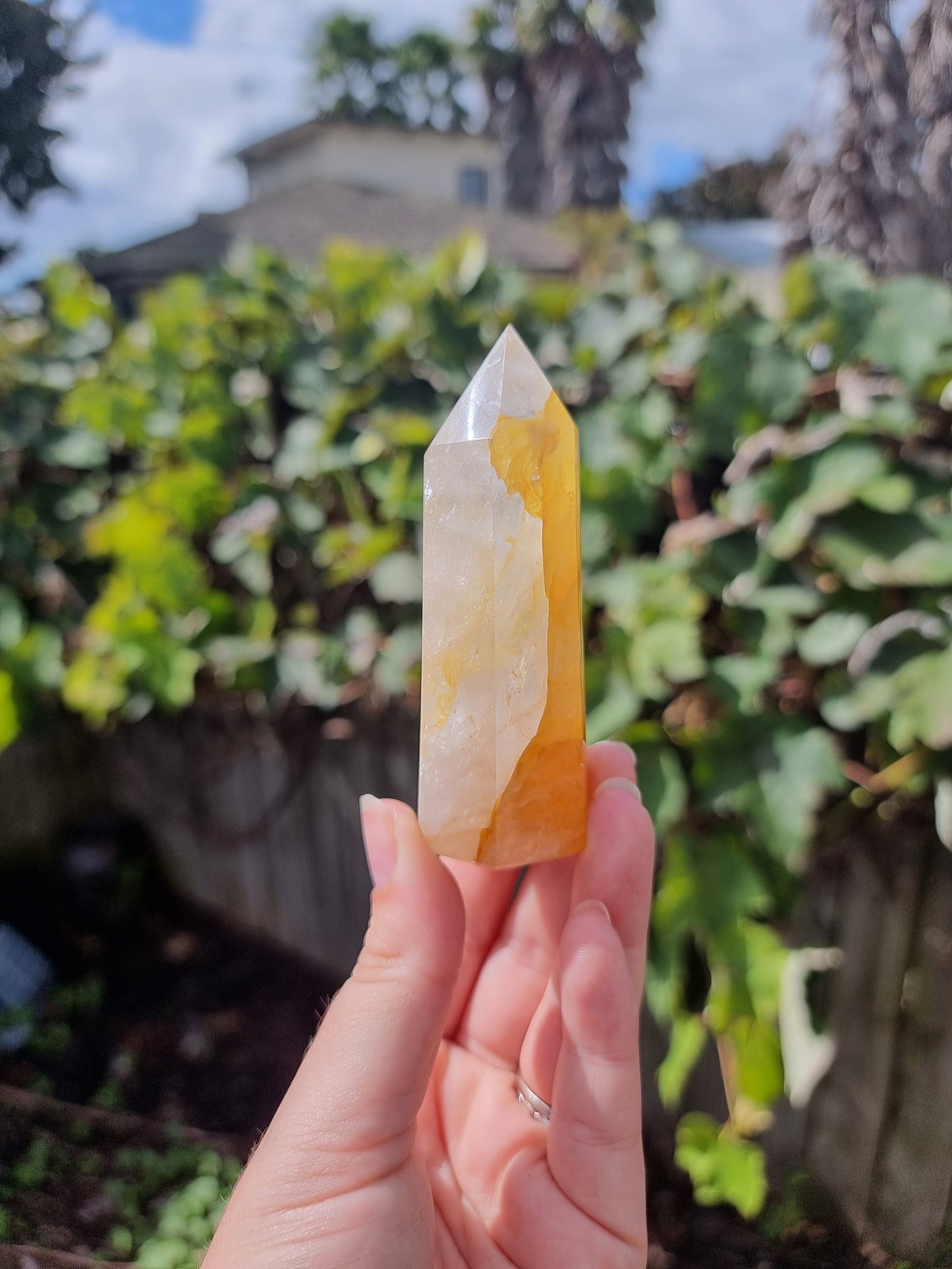 Golden  Healer Quartz Point #1