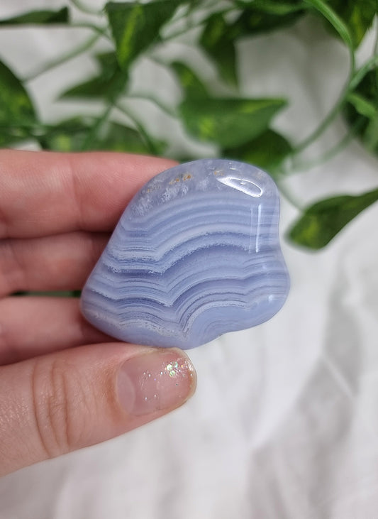 Blue Lace Agate XL Tumble #3