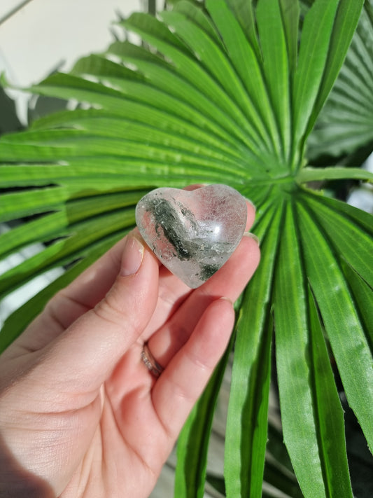 Garden Quartz Heart #1