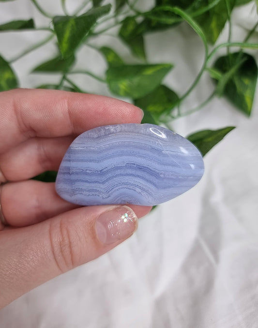 Blue Lace Agate XL Tumble #2