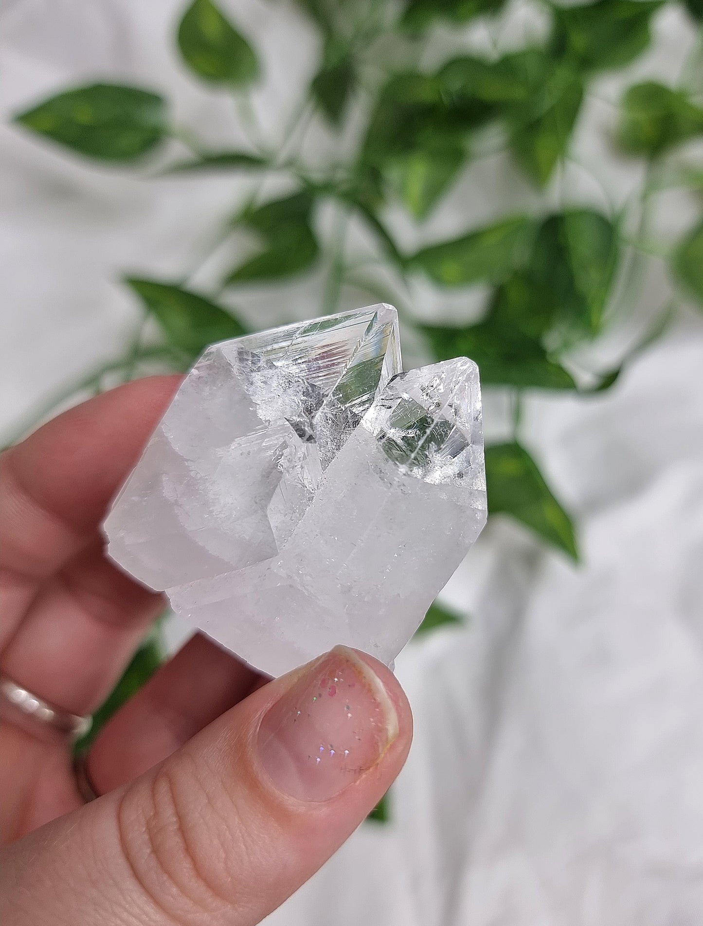 Apophyllite Natural double Point