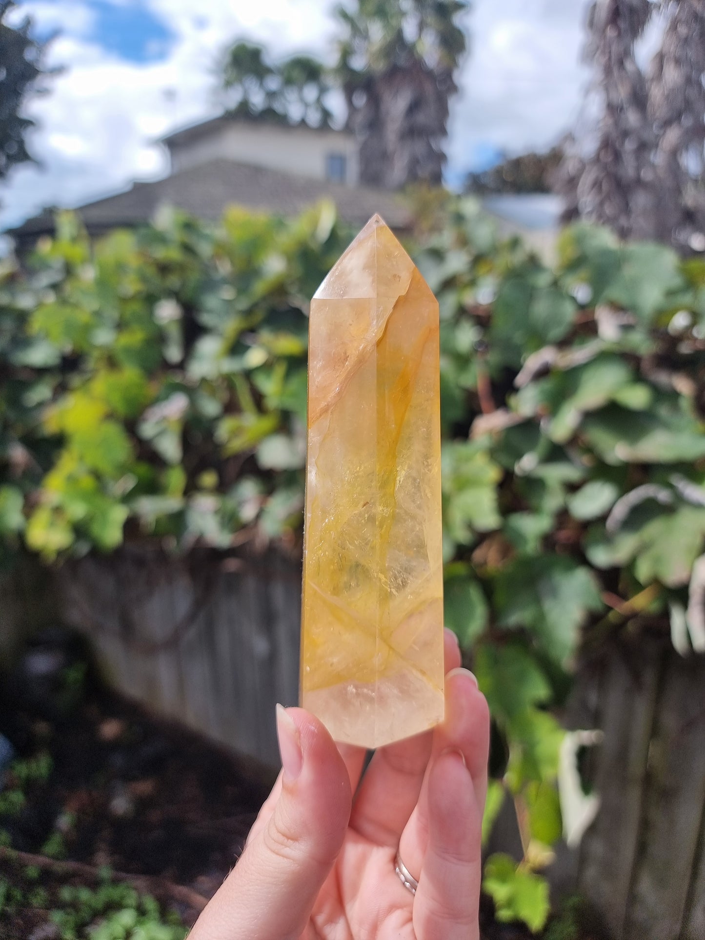 Golden Healer Quartz Point #2