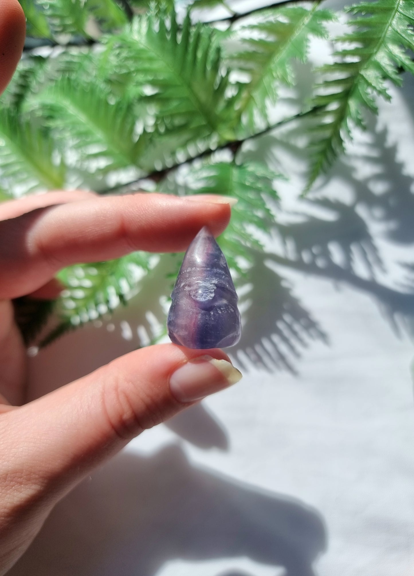 Mini Fluorite Gnome