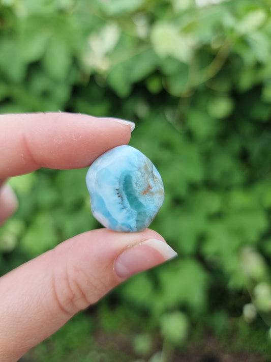 Larimar Small Flatstone #4