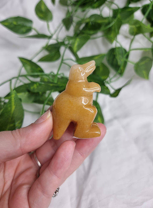 Orange Aventurine Dinosaur