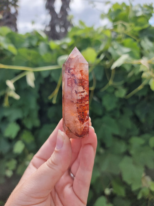 Fire Quartz Point #1
