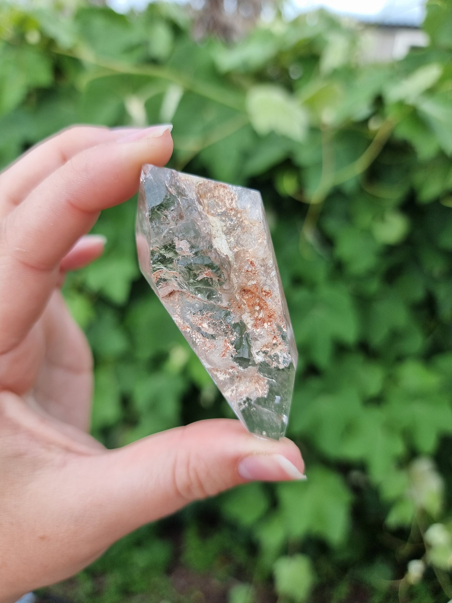 Garden Quartz/ Lodolite Free Form #1