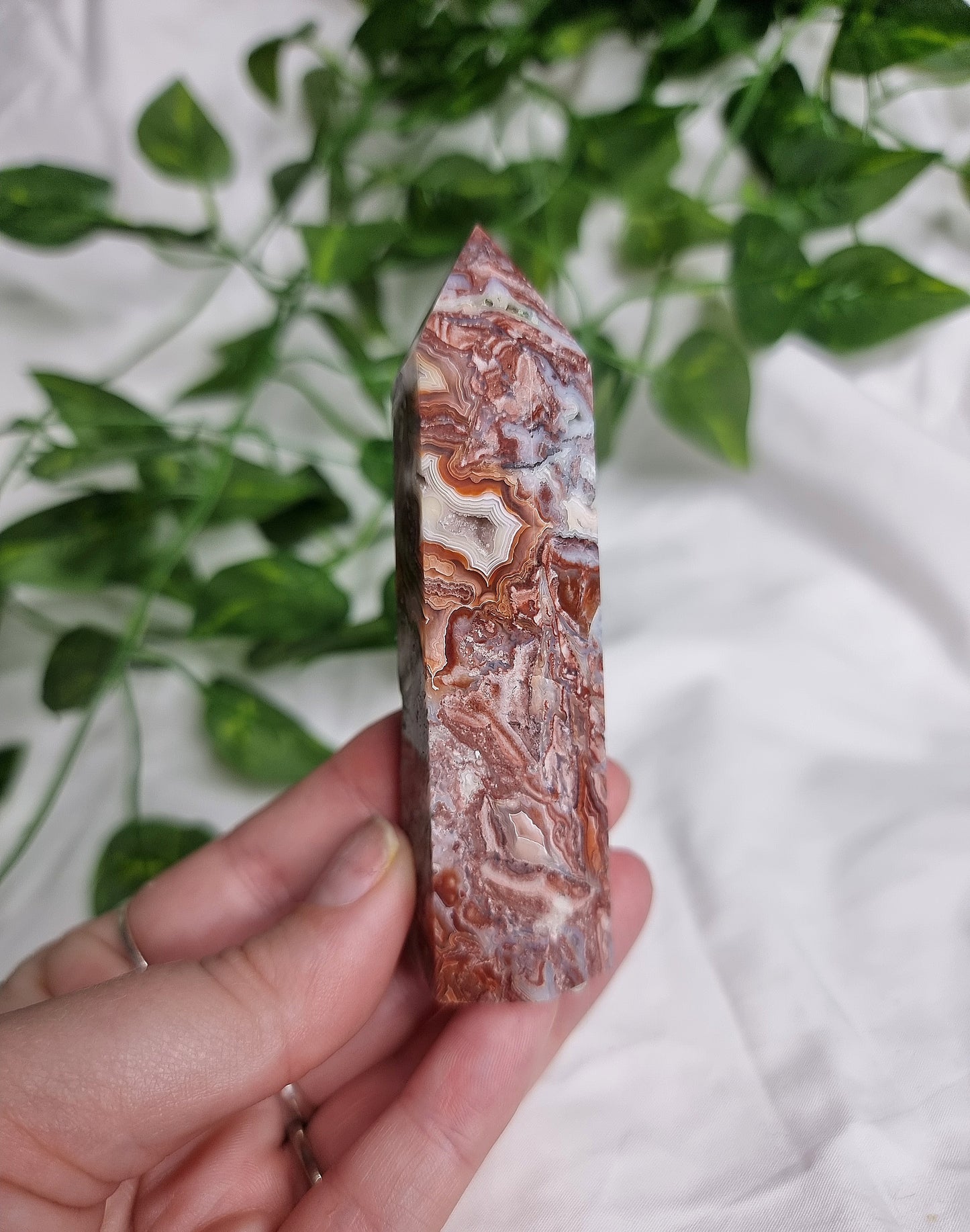 Mexican Crazy Lace Agate Point #2