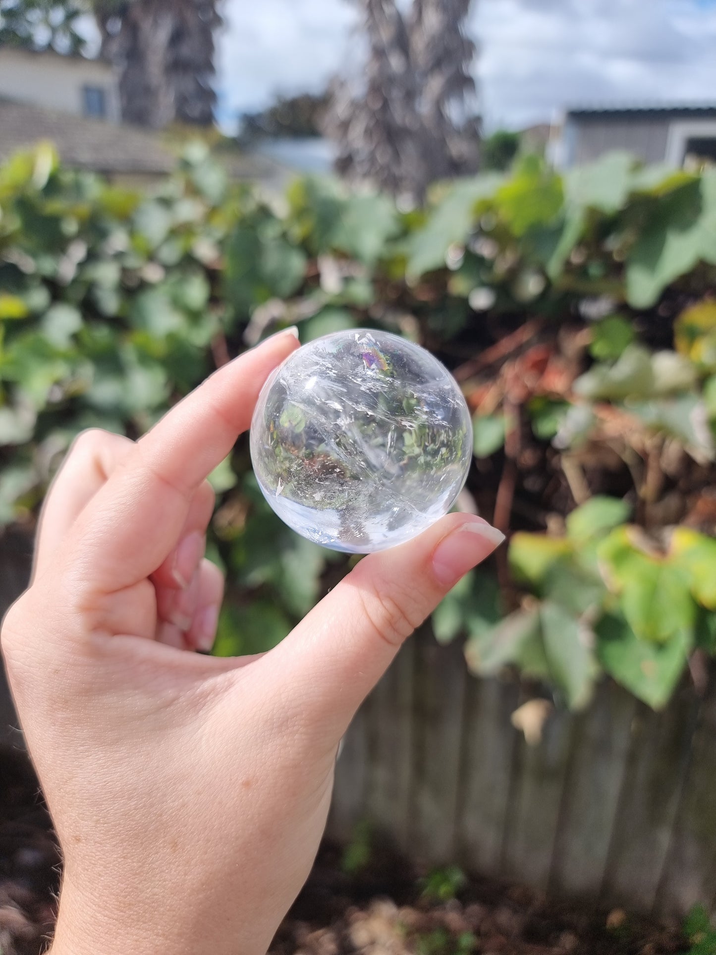 Clear Quartz Sphere #1
