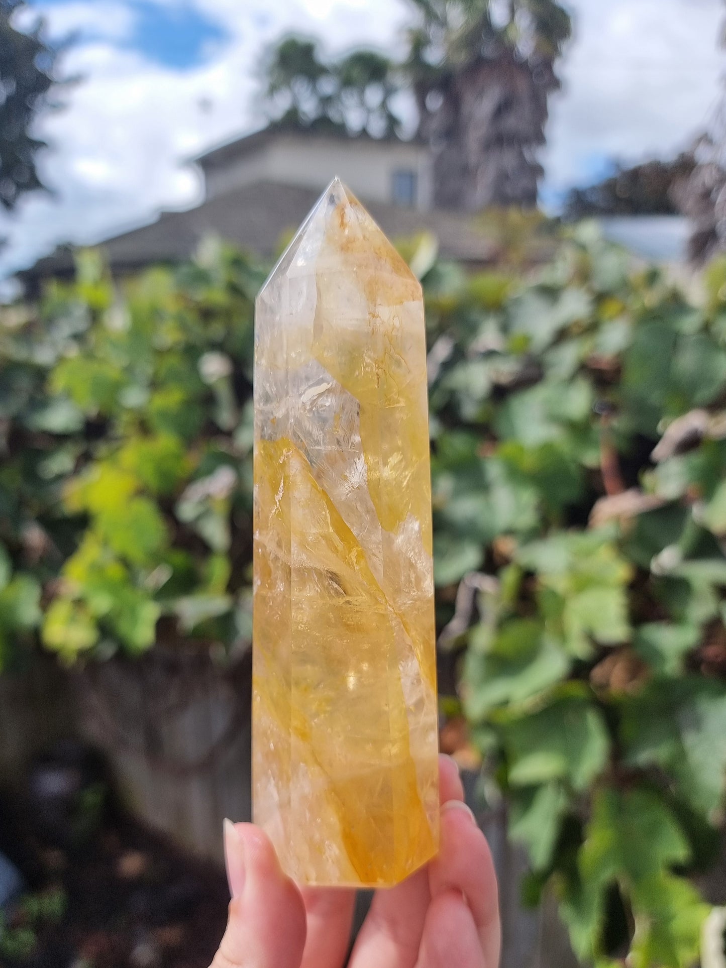 Golden Healer Quartz Point #2