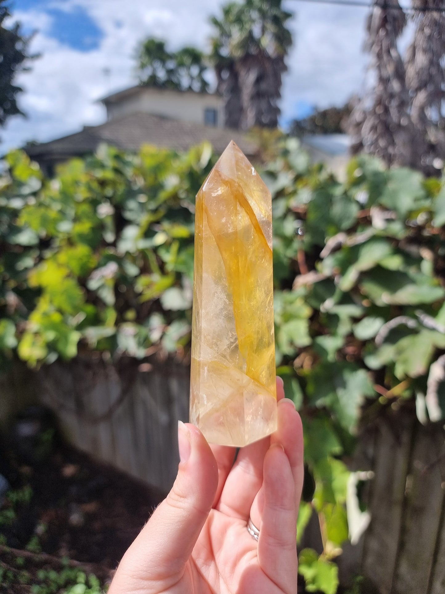 Golden Healer Quartz Point #2