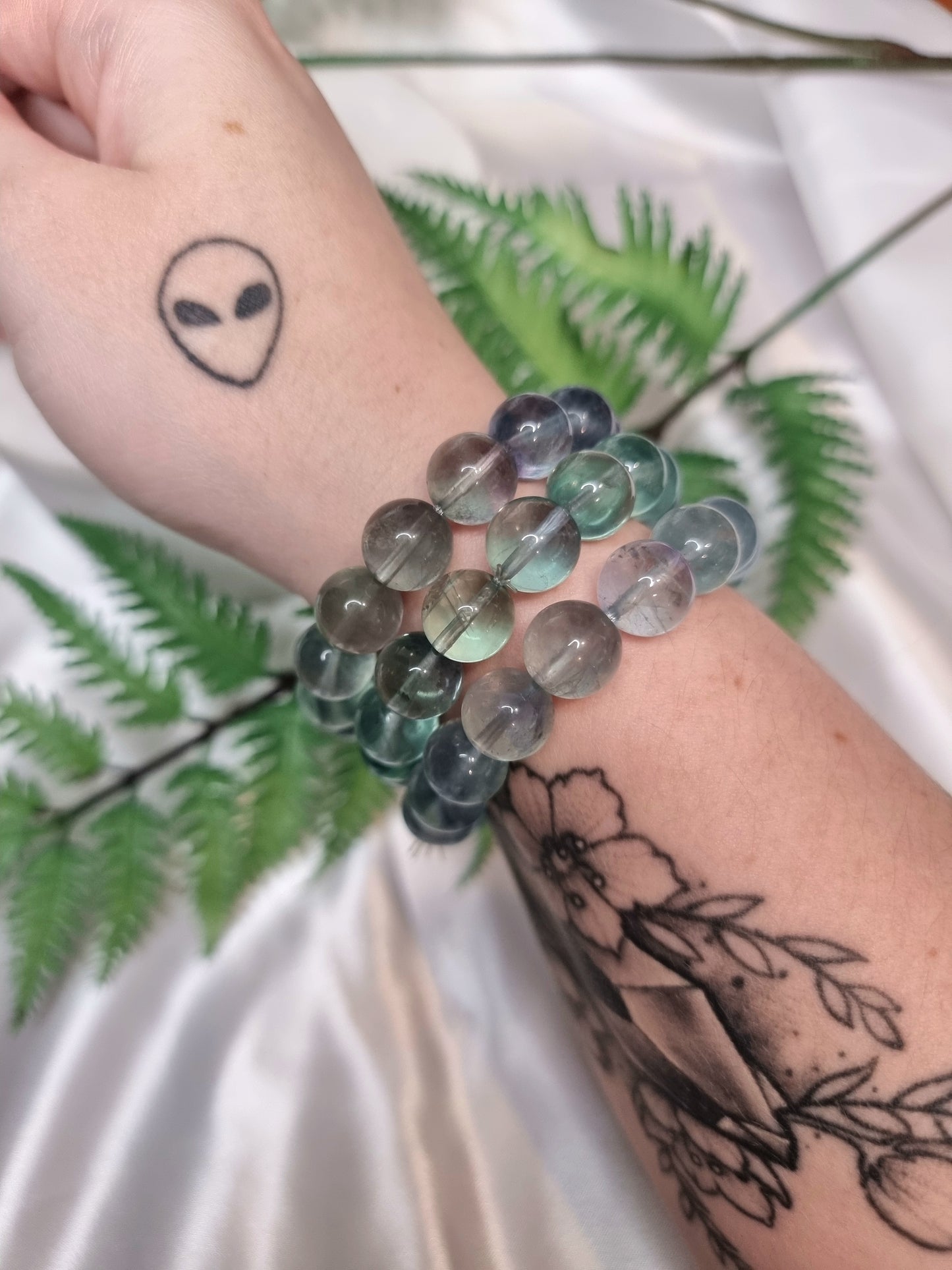 Green Fluorite Bracelets