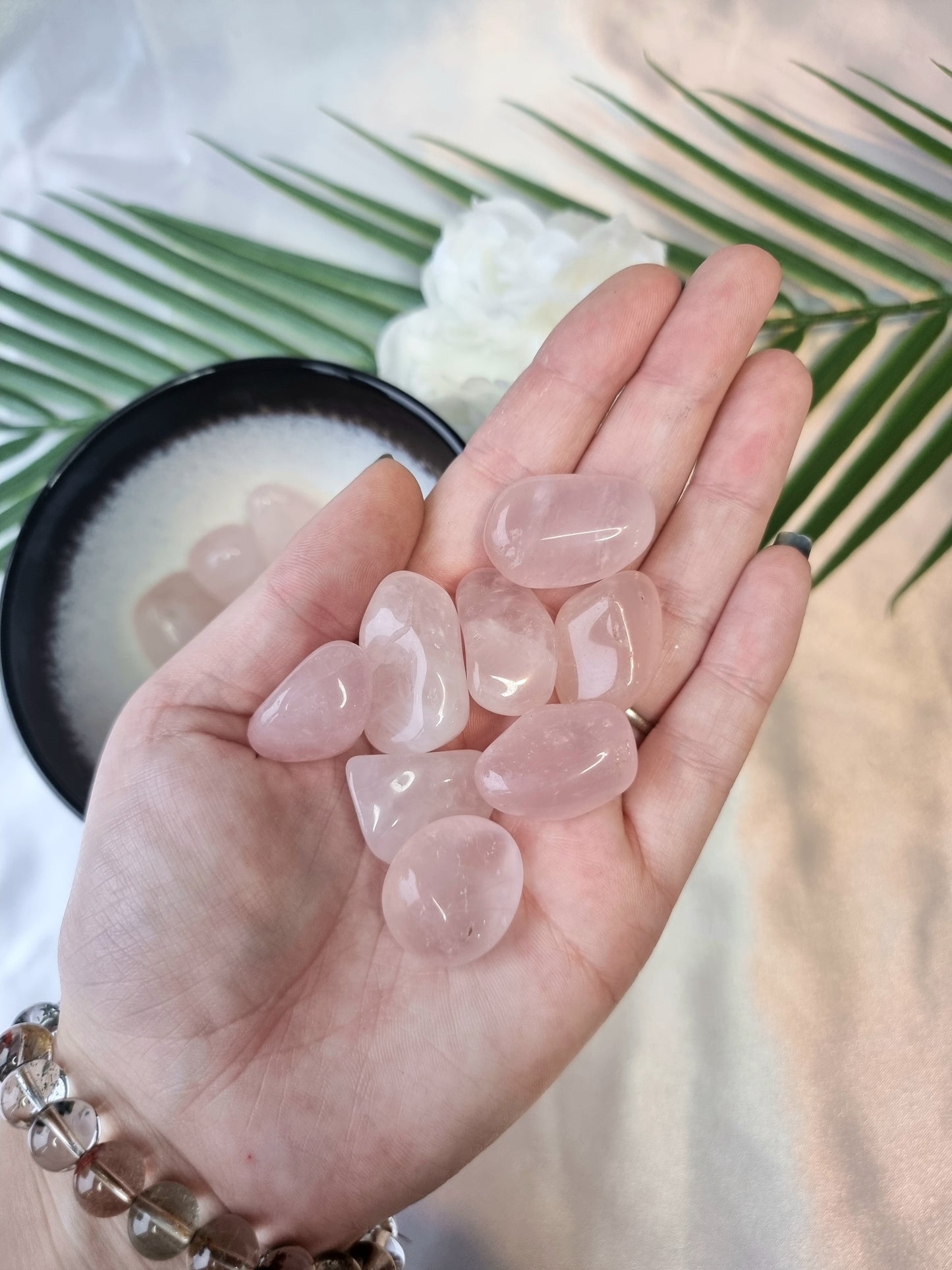 Rose Quartz Tumbles