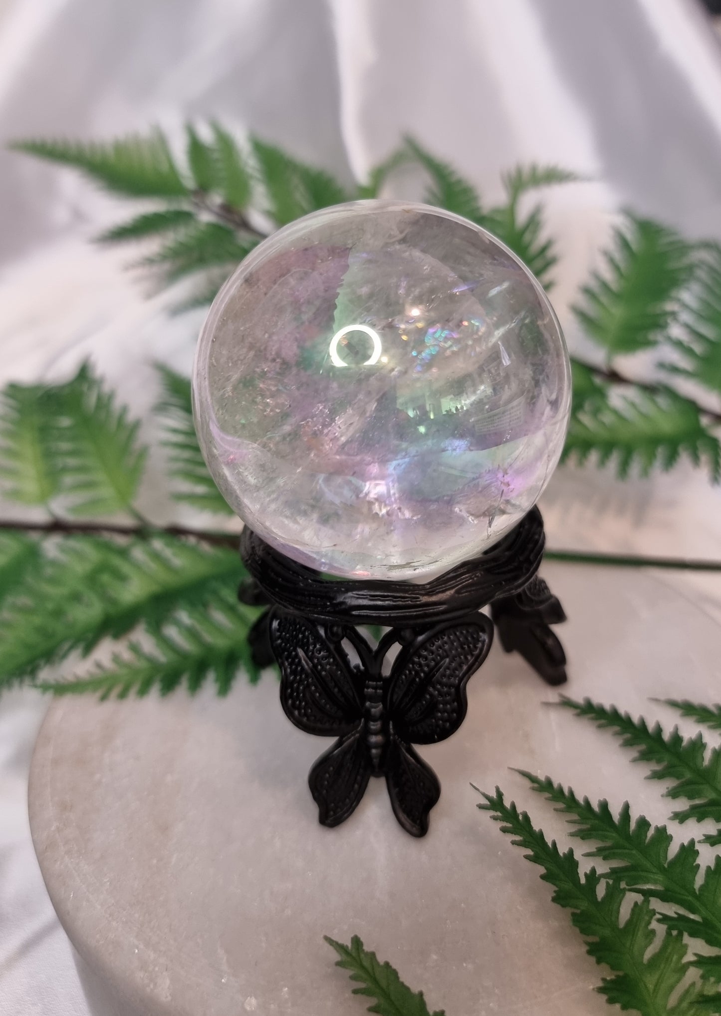 Angel Aura Quartz Sphere 2